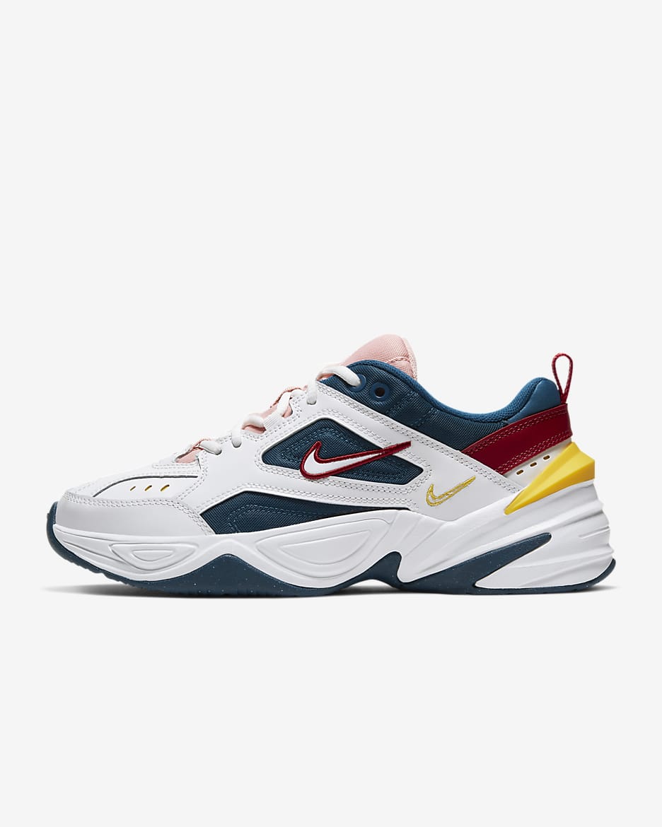 Nike M2K Tekno Women's Shoes - Blue Force/Chrome Yellow/Summit White