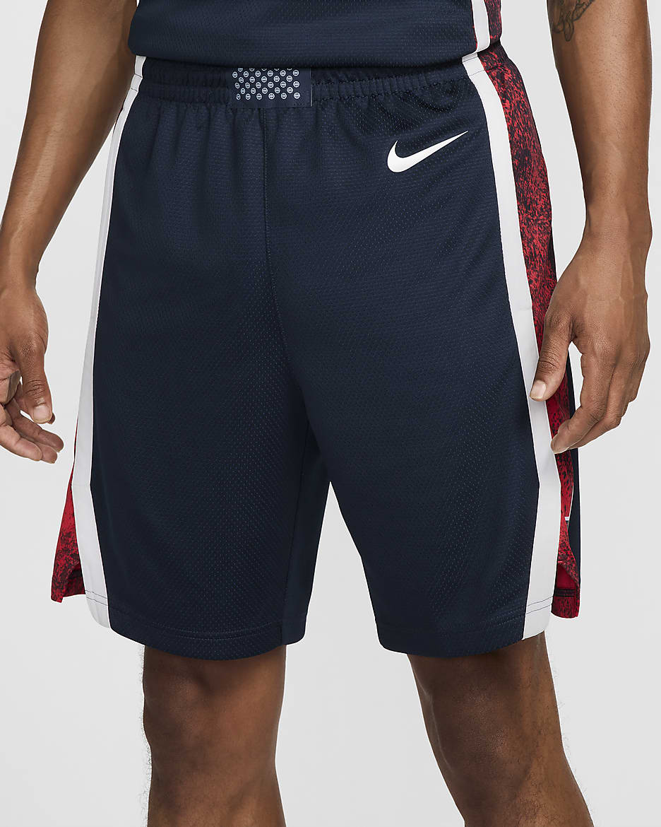 Shorts da basket Jordan Stati Uniti Limited da uomo – Road - Ossidiana/Bianco