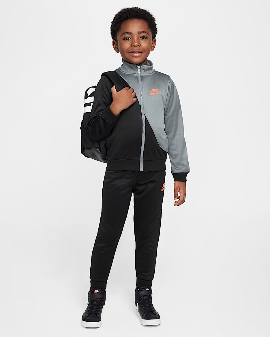 Nike Dri-FIT Sportswear Little Kids' On the Move 2-Piece Propus Set - Black