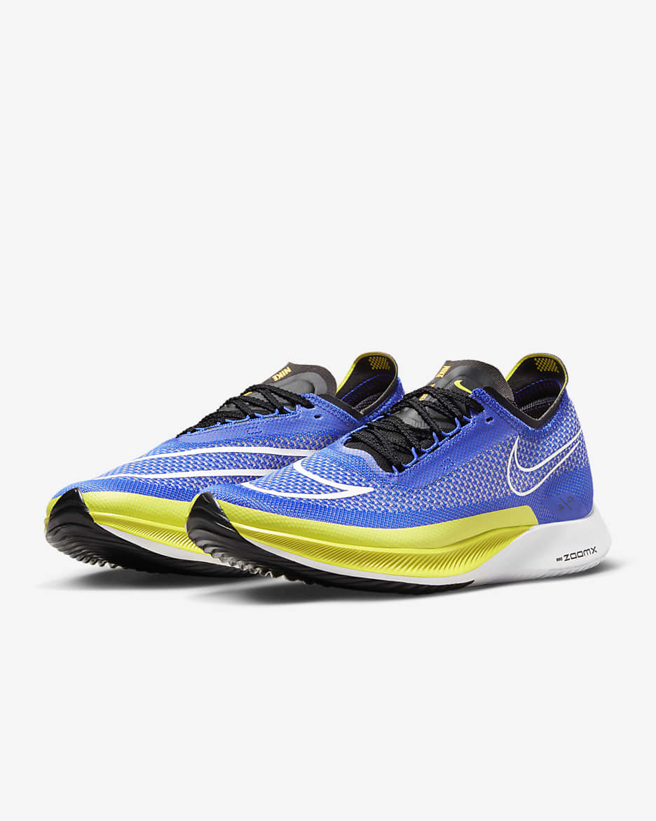 Nike Streakfly Road Racing Shoes - Racer Blue/Black/White