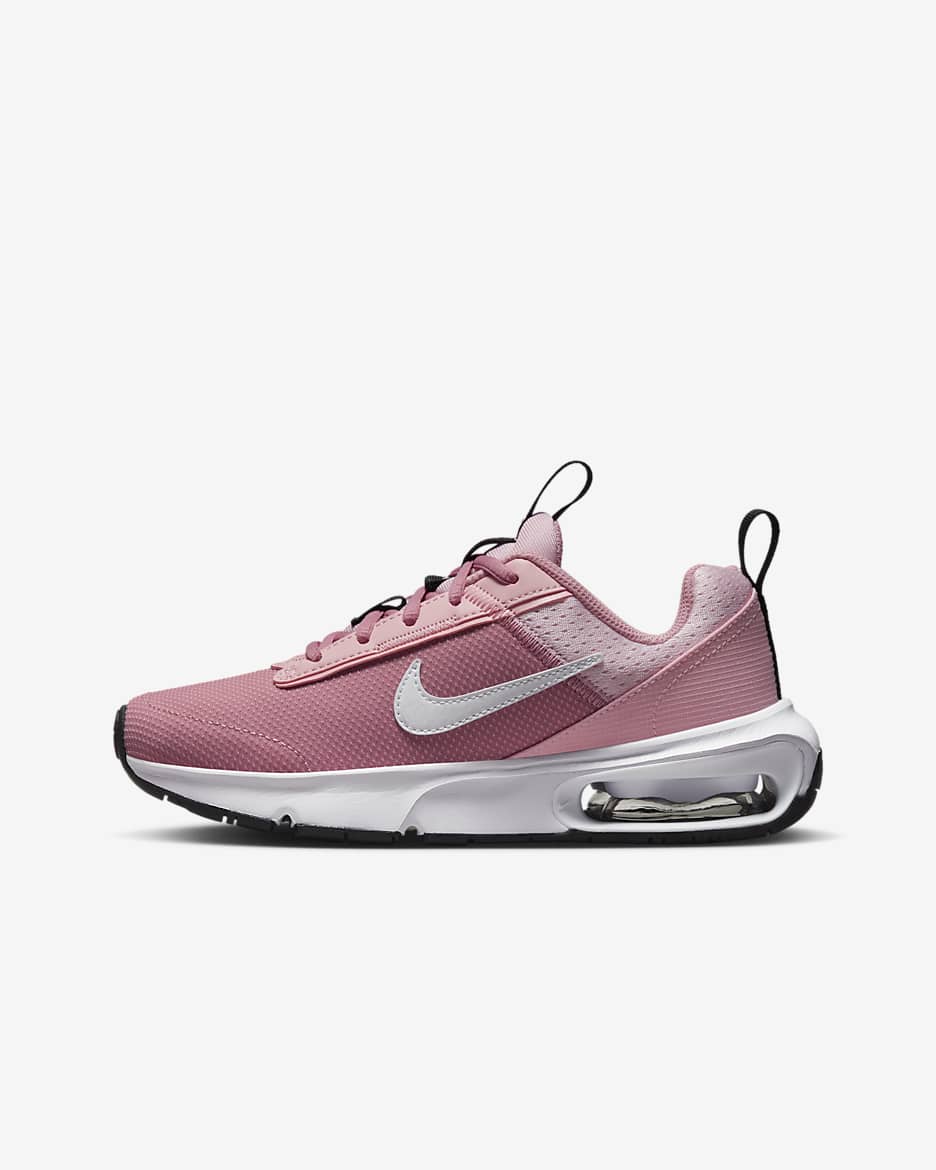 Tenis para niños grandes Nike Air Max INTRLK Lite - Espuma rosa/Rosa elemental/Rosa suave medio/Blanco