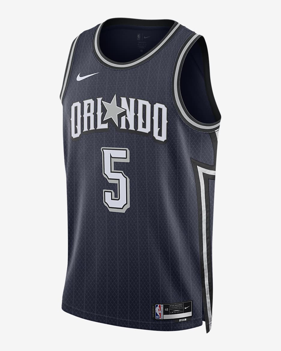 Paolo Banchero Orlando Magic City Edition 2023/24 Men's Nike Dri-FIT NBA Swingman Jersey - College Navy