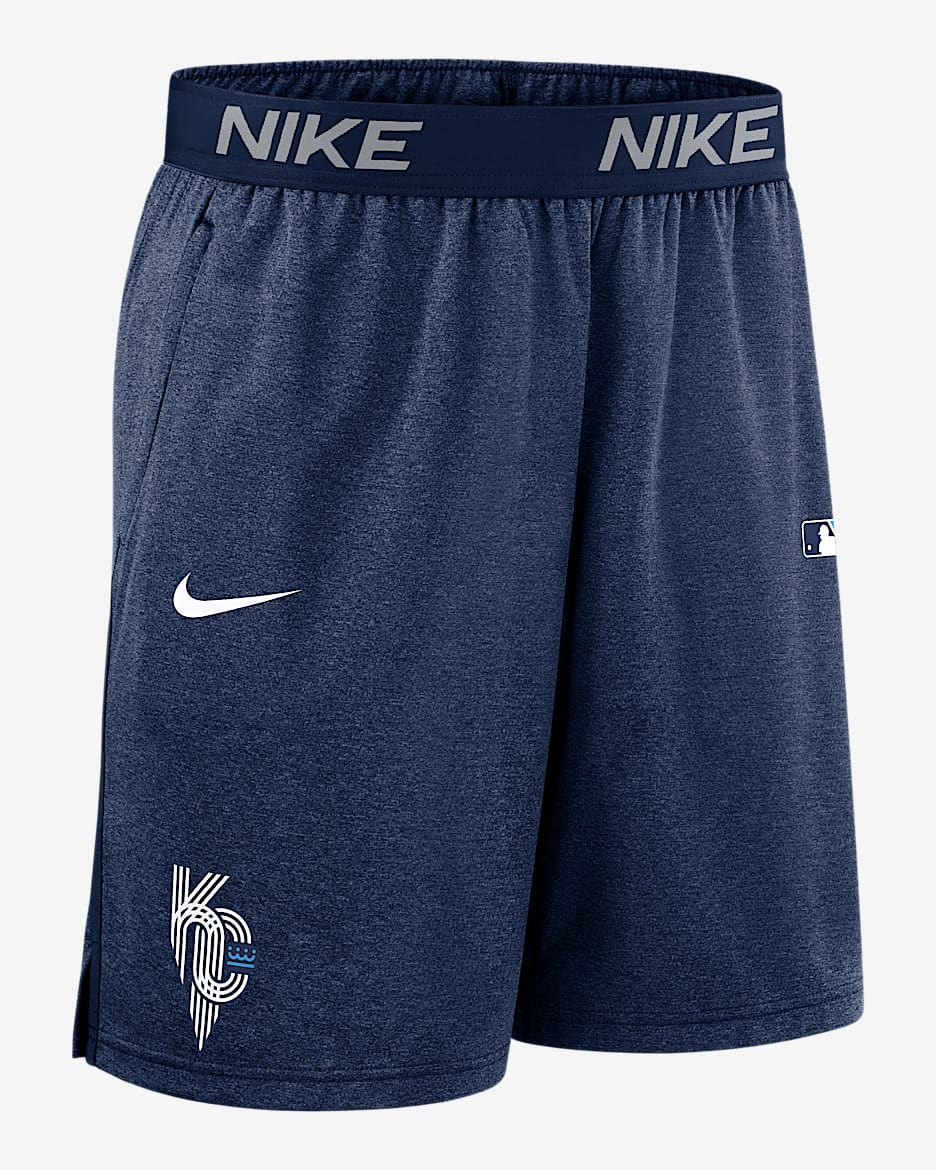 Kansas City Royals Authentic Collection City Connect Men's Nike Dri-FIT MLB Shorts - Navy