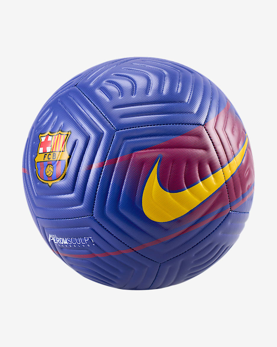 Barcelona 2025/2026 Nike Academy Ball - Deep Royal Blue/Noble Red/Amarillo