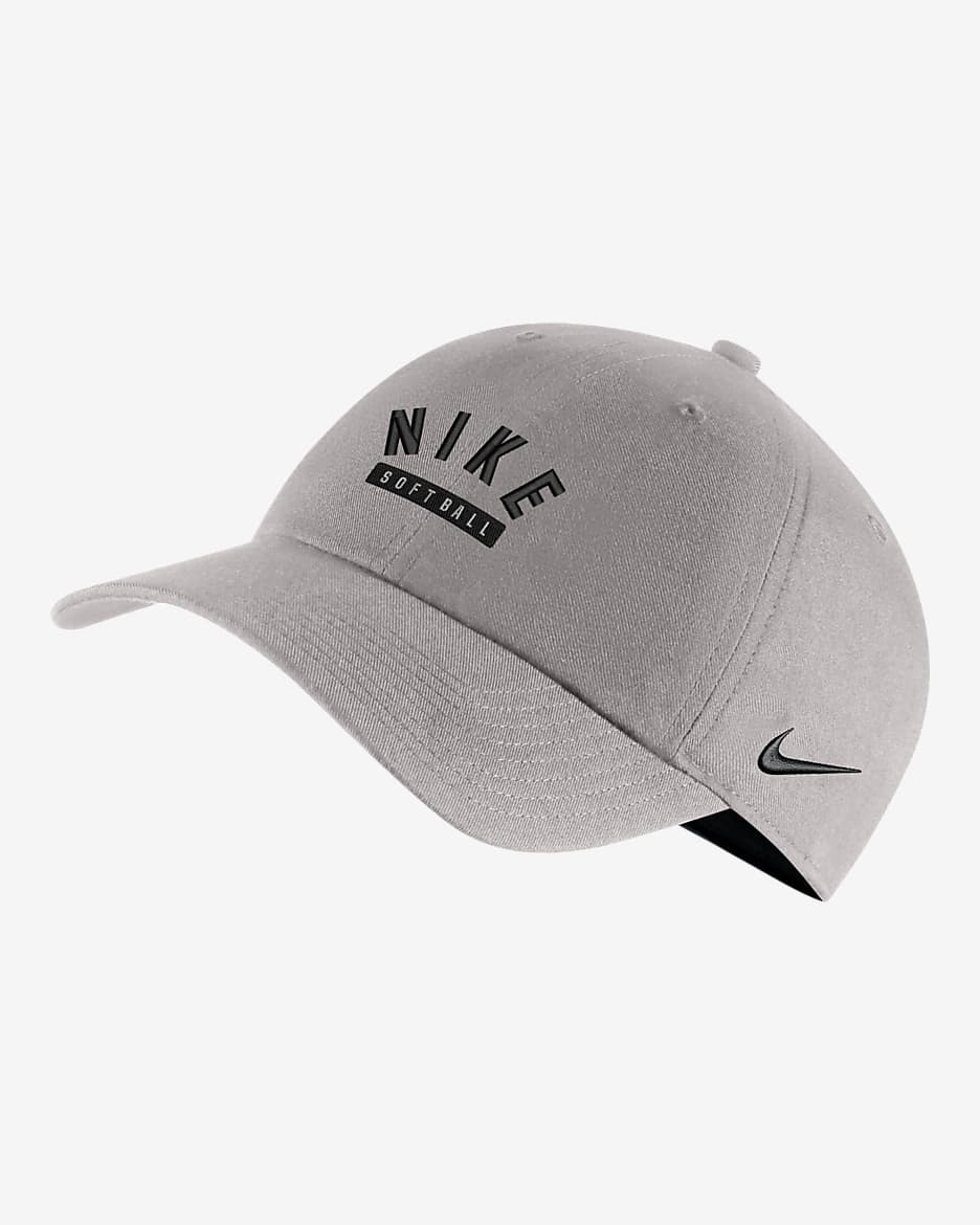 Nike Softball Campus Cap - Pewter Grey