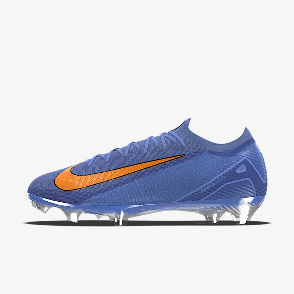 Chaussure de foot à crampons basse pour terrain sec personnalisable Nike Mercurial Vapor 16 Elite By You - Royal Pulse/Hyper Royal/Royal Pulse