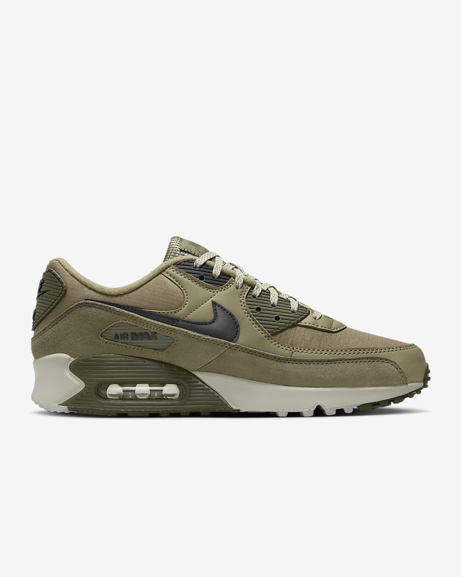 Chaussure Nike Air Max 90 pour homme - Neutral Olive/Medium Olive/Light Bone/Noir