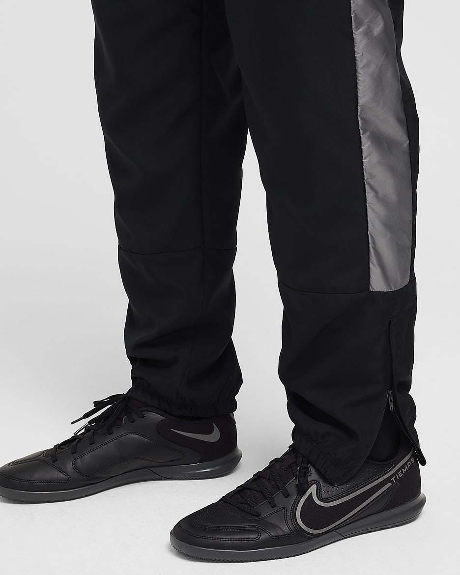 Pantalon de foot déperlant Nike Academy pour homme - Noir/Blanc/Blanc