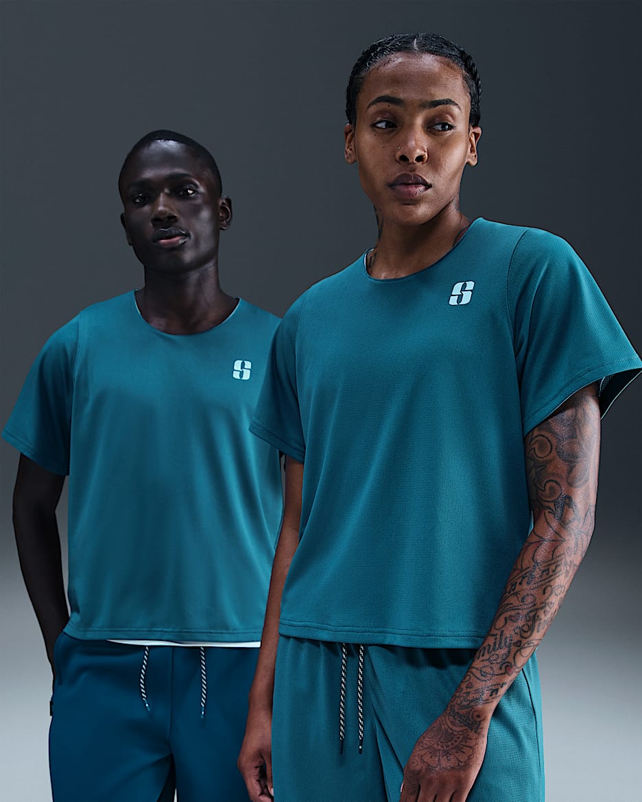 Sabrina Dri-FIT Reversible Basketball Top - Rift Blue/Glacier Blue/Blue Force/Glacier Blue