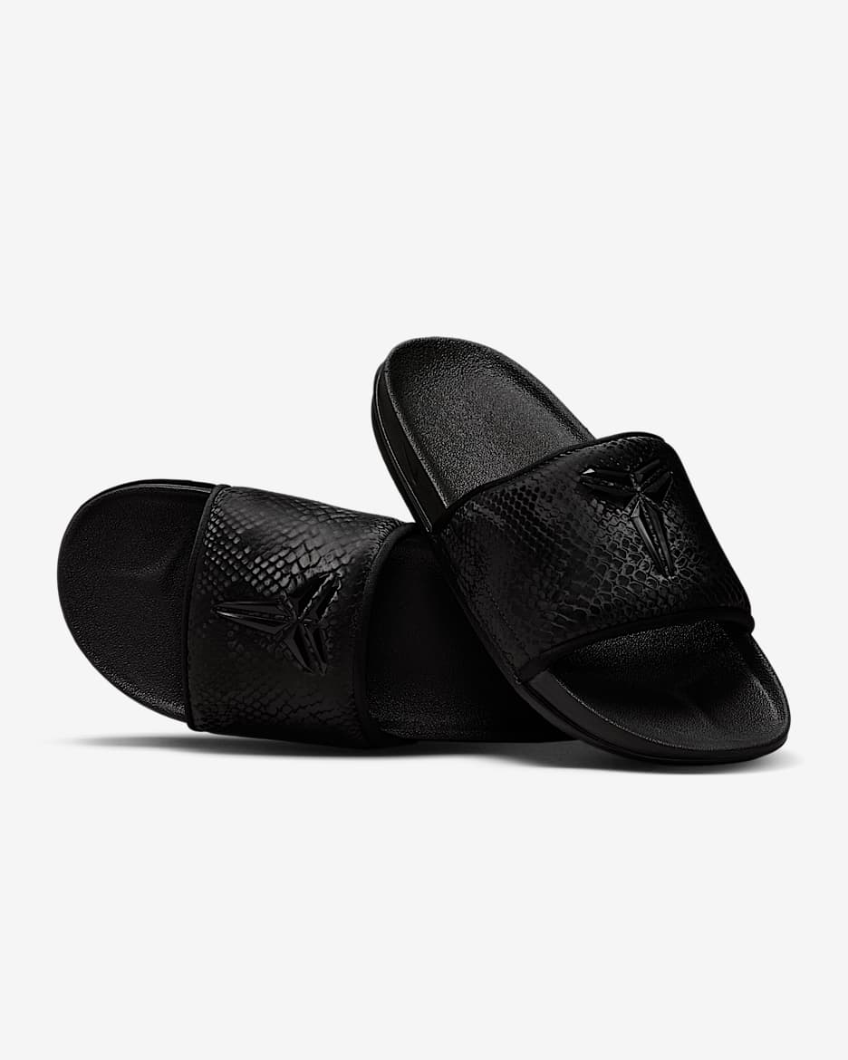 Kobe Offcourt Men's Slides - Black/Black