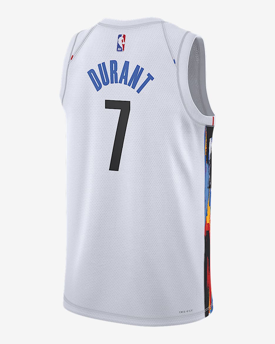 Kevin Durant Brooklyn Nets City Edition Nike DriFIT NBA Swingman
