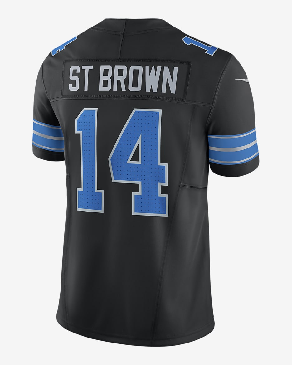 Amon-Ra St. Brown Detroit Lions Men's Nike Dri-FIT NFL Limited Football