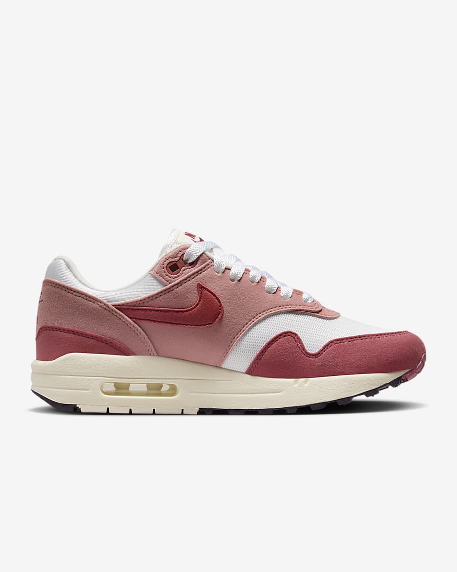 Nike Air Max 1 Zapatillas - Mujer - Sail/Red Stardust/Coconut Milk/Cedar