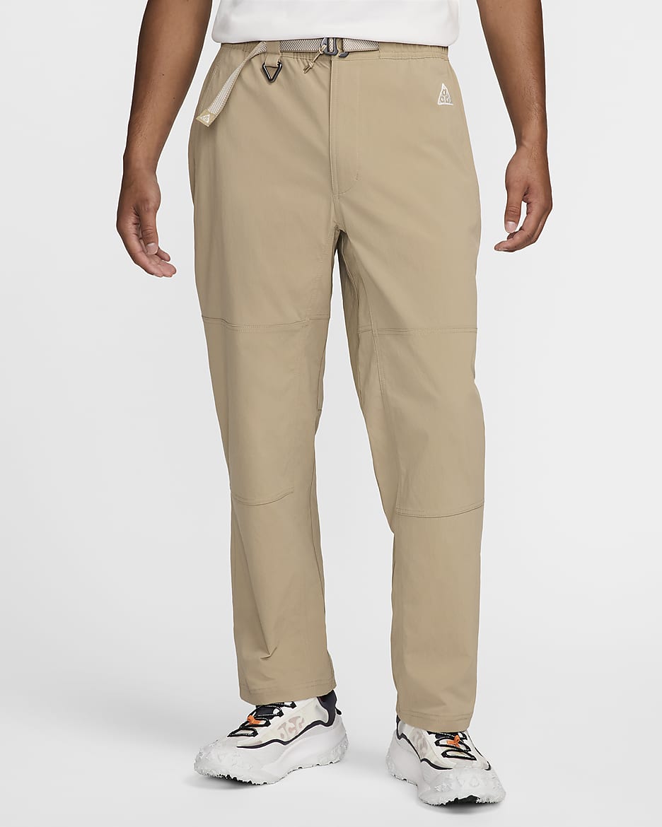 Nike ACG Men's UV Hiking Trousers - Khaki/Light Iron Ore/Summit White