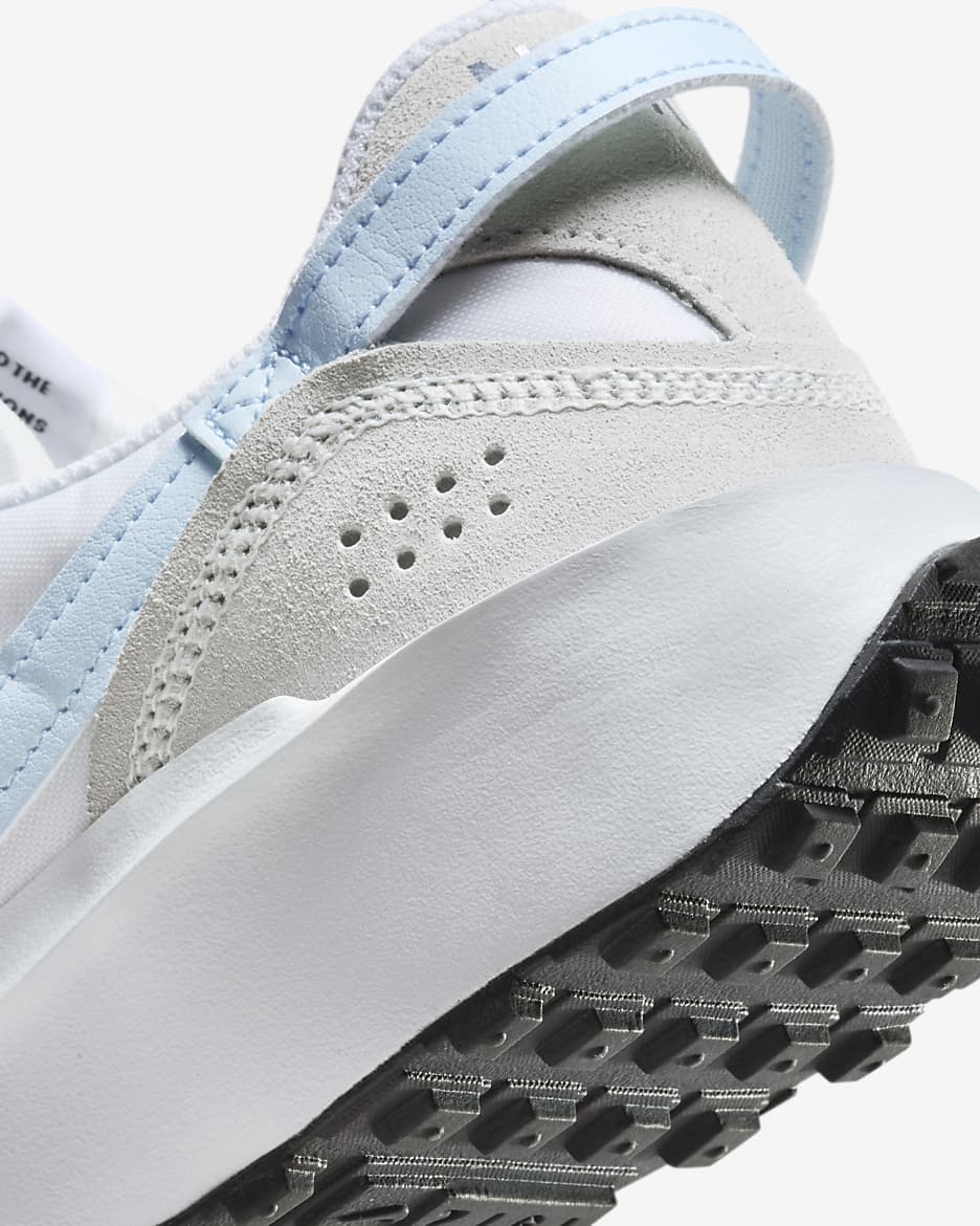 Nike Waffle Debut Women's Shoes - White/Summit White/White/Blue Tint