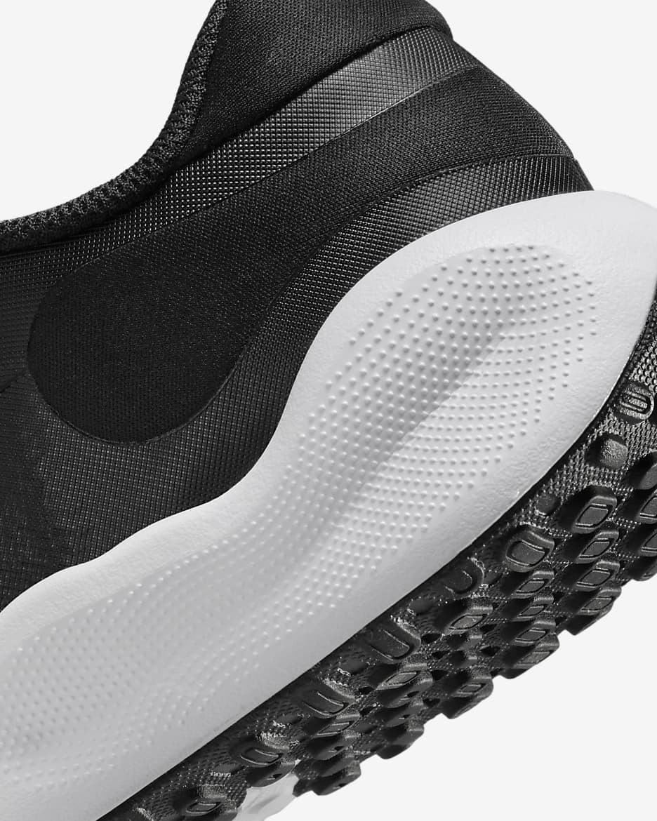 Nike Revolution 7 Big Kids' Running Shoes - Black/White/White