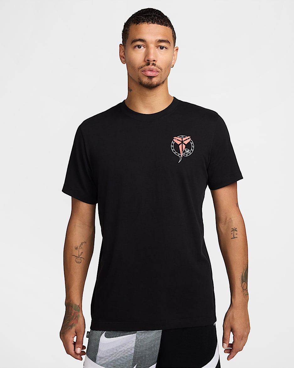 Ανδρικό T-Shirt Dri-FIT Kobe "Stockings" - Μαύρο