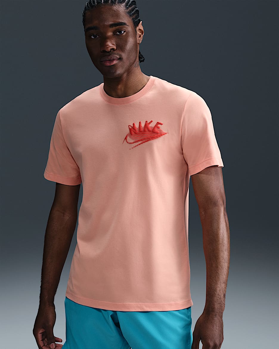 Nike Men's Dri-FIT Fitness T-Shirt - Apricot Agate