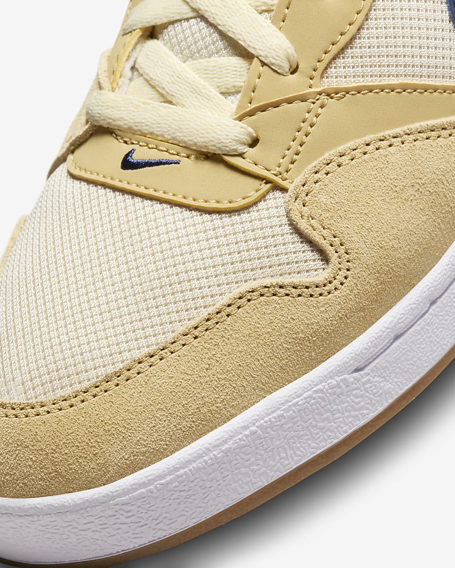 Nike SB Alleyoop Skate Shoes - Club Gold/Fossil/White/Midnight Navy