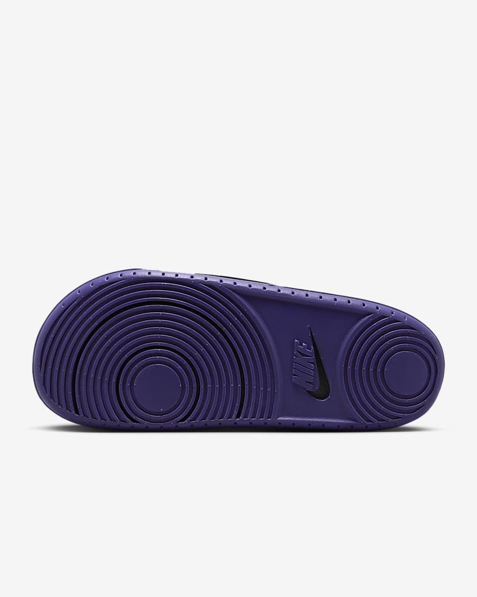 Nike Offcourt (Colorado Rockies) Offcourt Slides - Court Purple/Dark Smoke Grey/Black