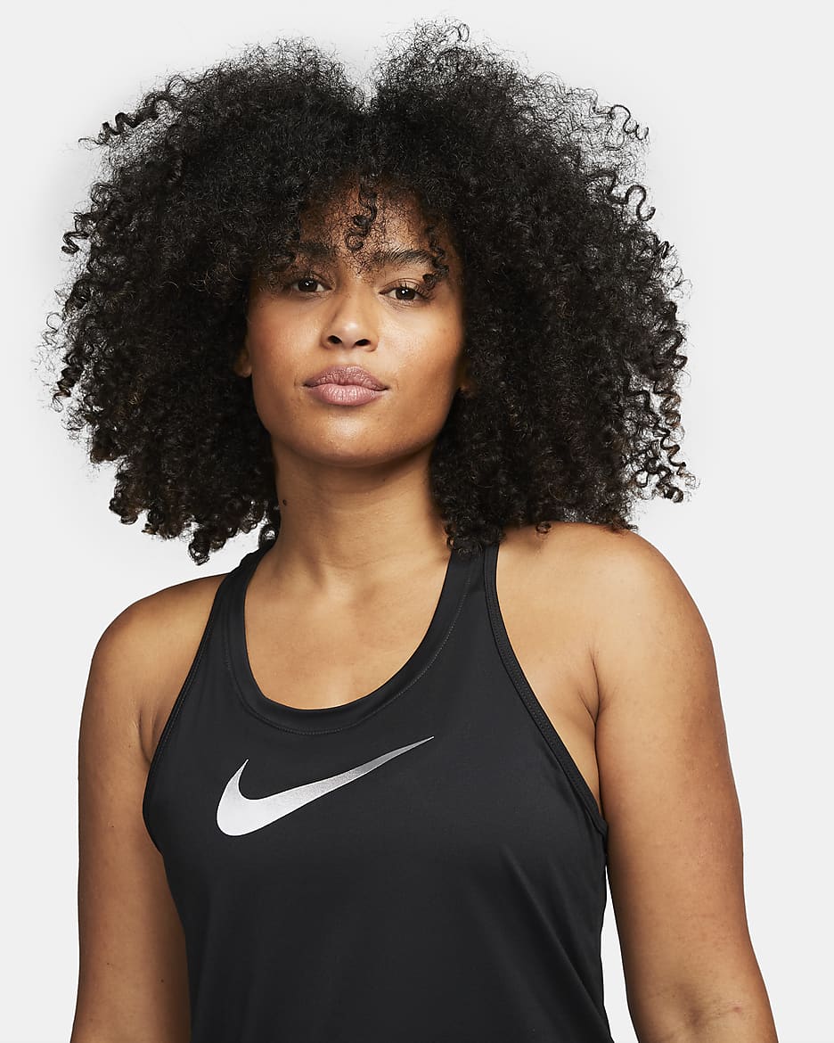 Nike Dri-FIT One Swoosh Women's Tank Top - Black