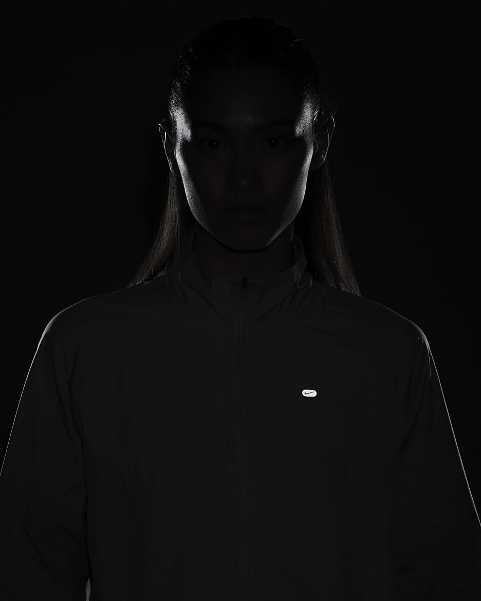 Nike Women's Running Jacket - Jade Horizon/Pale Ivory/Cyber/Cement Grey