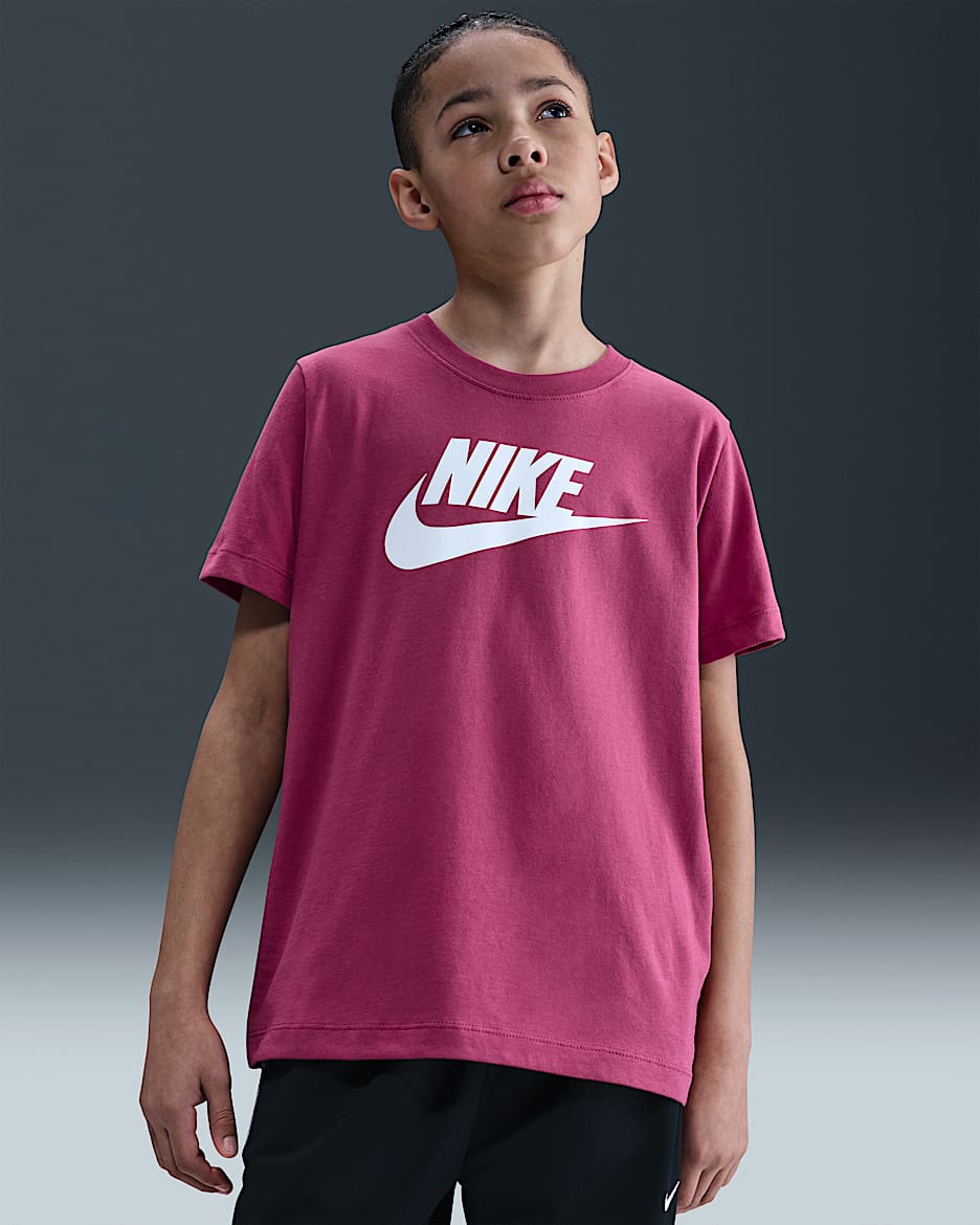 Nike Sportswear Big Kids' T-Shirt - Sweet Beet