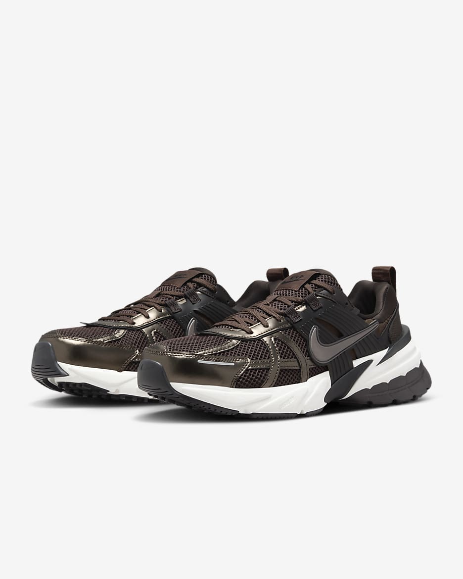 Nike V2K Run Men's Shoes - Velvet Brown/White/Black/Baroque Brown