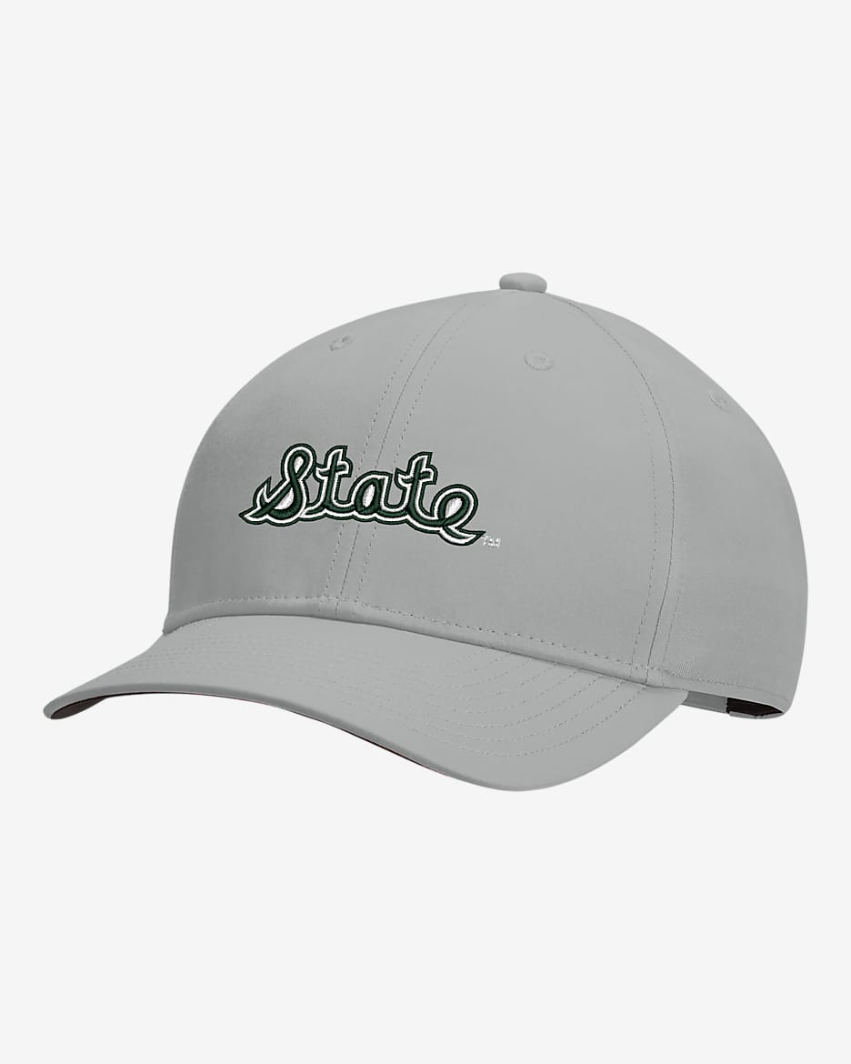 Michigan State Legacy91 Nike College Cap - Light Smoke Grey