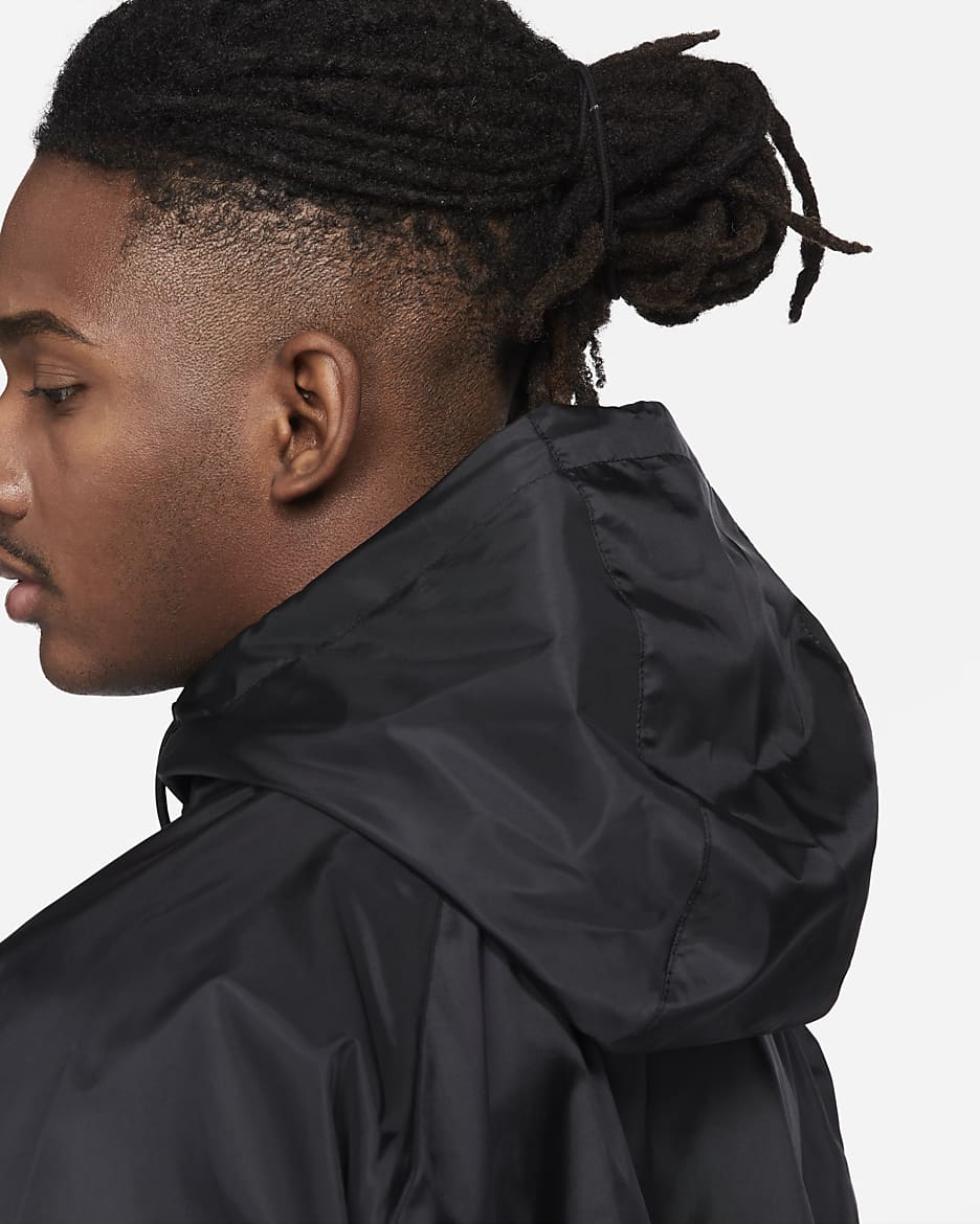 Nike Sportswear Windrunner Men's Hooded Jacket - Black/White