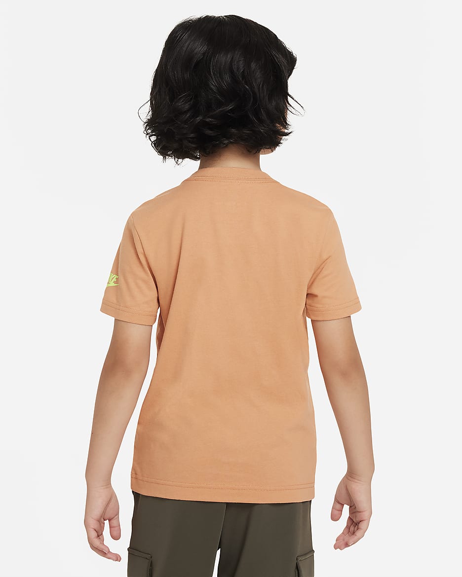 Nike Wilderness Futura Tee Little Kids T-Shirt - Amber Brown