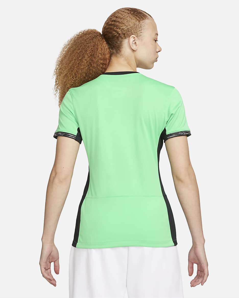 Jersey de fútbol Nike Dri-FIT del Club Atlético de Madrid alternativo 2023/24 Stadium para mujer - Verde primavera/Negro/Negro