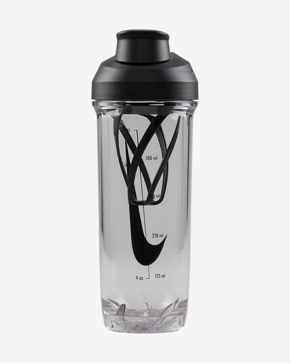 Nike TR Recharge 2.0 Shaker Bottle (710ml approx.) - Multi-Colour/Clear/Black/Black