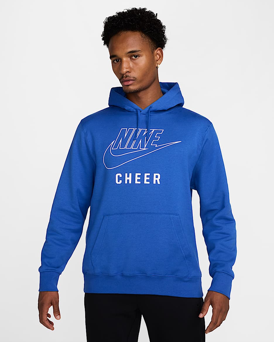 Sudadera con gorro sin cierre Cheer para hombre Nike - Royal juego