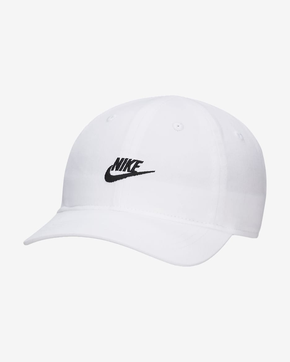 Nike Futura Baby (12-24M) Curved Brim Cap - White