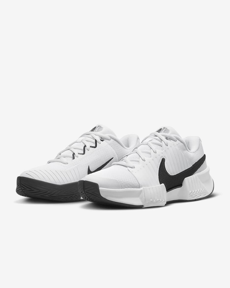 Nike GP Challenge Pro Women's Hard Court Tennis Shoes - White/White/Black