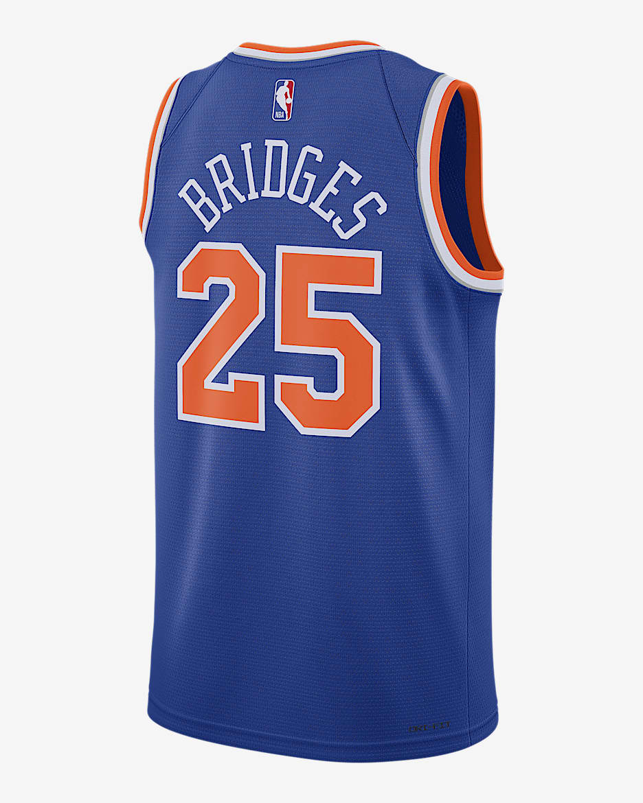 New York Knicks Icon Edition 2022/23 Men's Nike Dri-FIT NBA Swingman Jersey