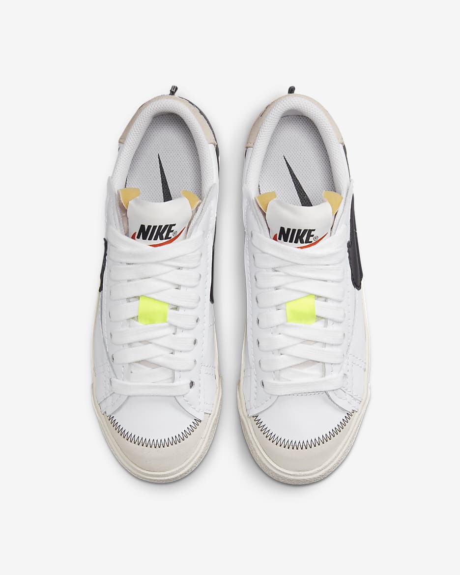 Nike Blazer Low '77 Jumbo Women's Shoes - White/White/Sail/Black