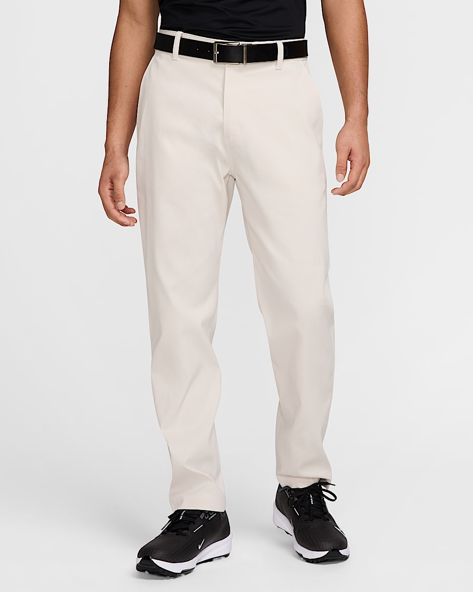Pants chinos de golf para hombre Nike Tour Repel - Marrón verdoso claro/Marrón verdoso claro