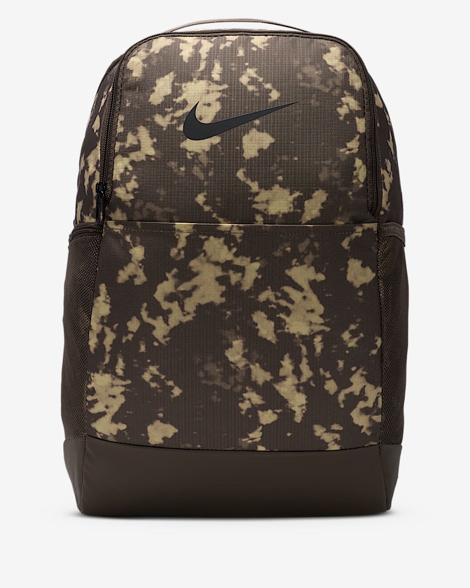 Nike Brasilia Backpack (Medium, 24L) - Ironstone/Ironstone/Black