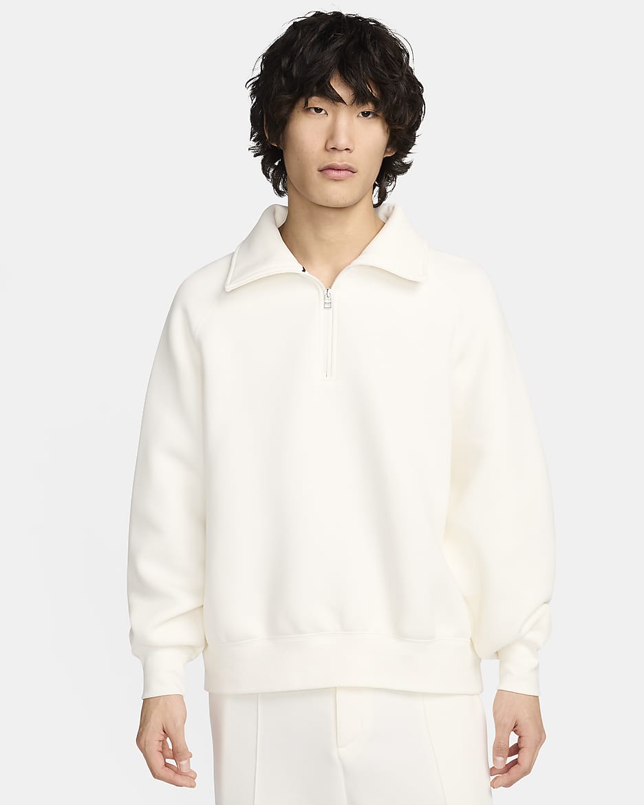 Nike Tech Fleece Reimagined Men's 1/2-Zip Top - Sail