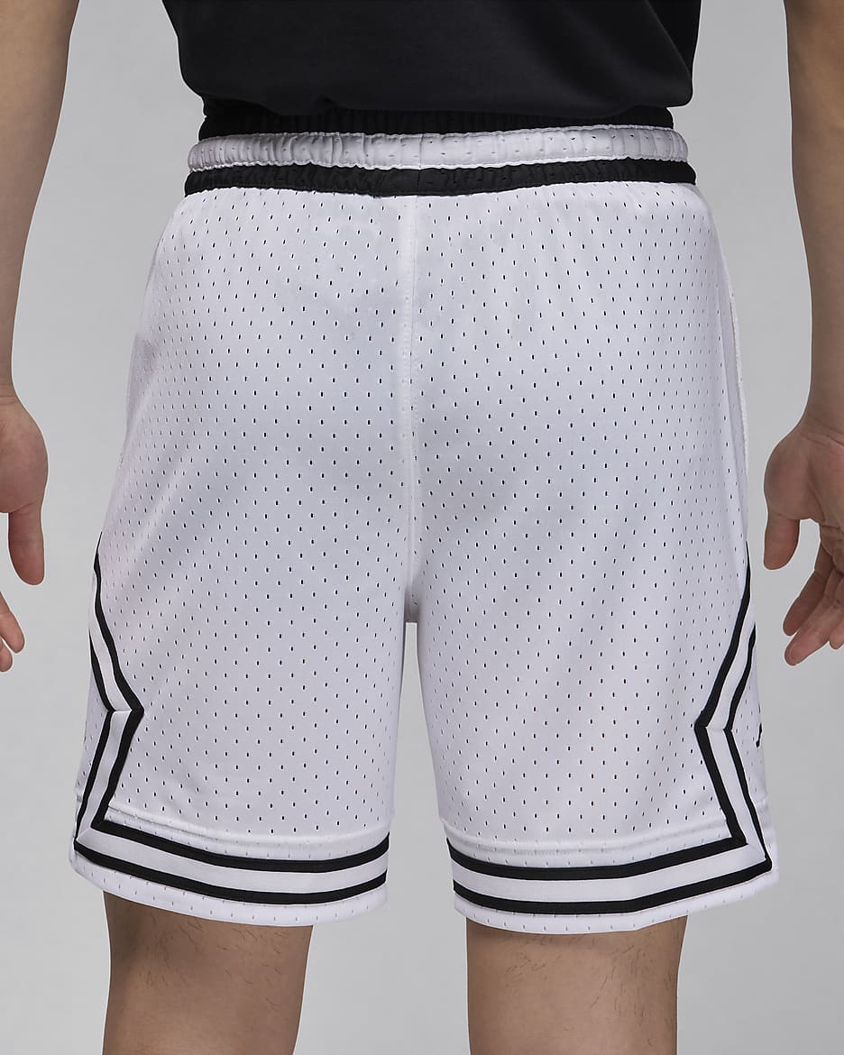 Jordan Sport Men's Dri-FIT Diamond Shorts - White/Black