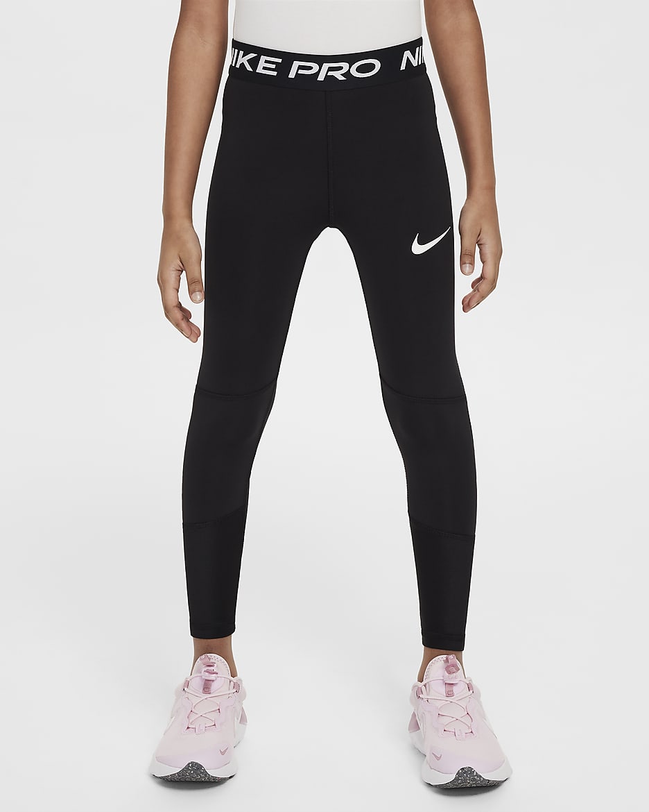 Nike Dri-FIT Pro legging voor kleuters - Zwart