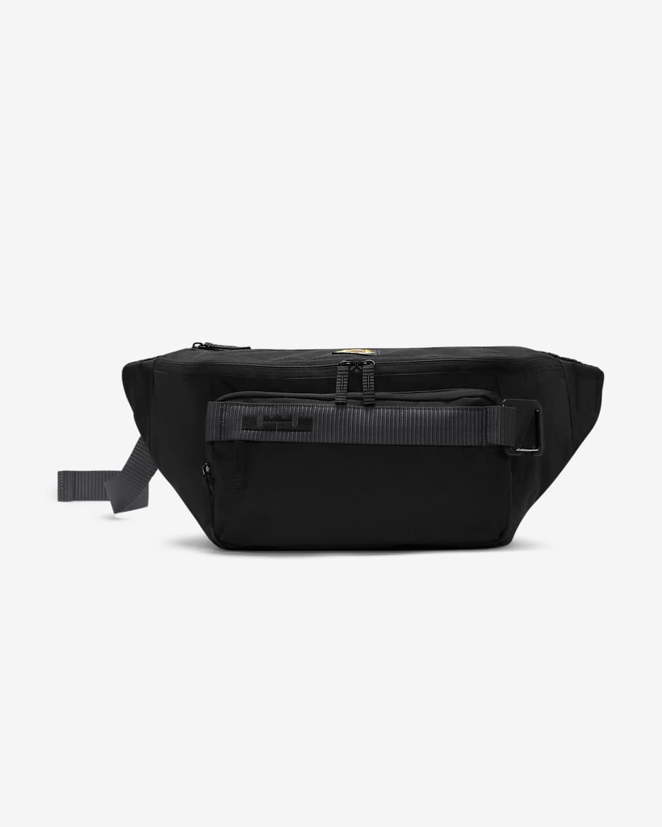 LeBron Cross-Body Bag (10L) - Black/Dark Smoke Grey/Black