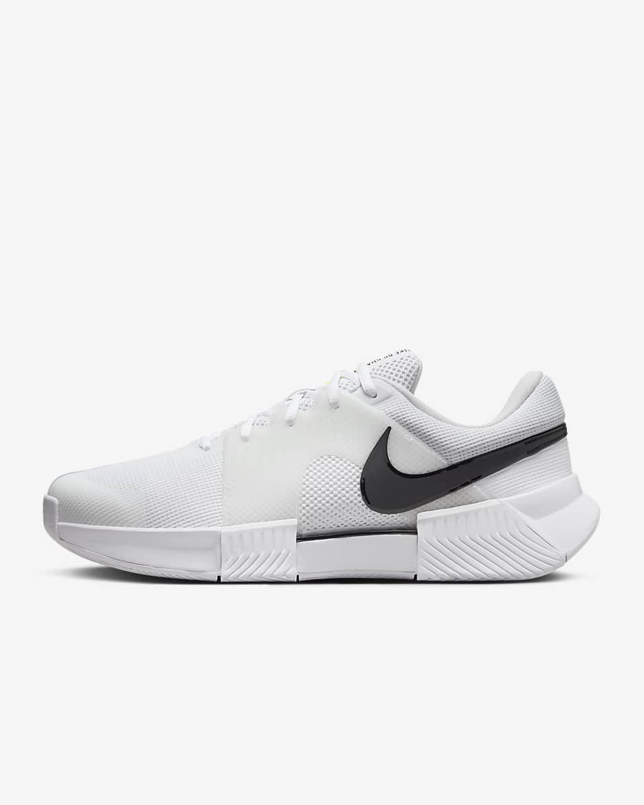 Nike Zoom GP Challenge 1 hardcourt tennisschoenen voor heren - Wit/Wit/Zwart