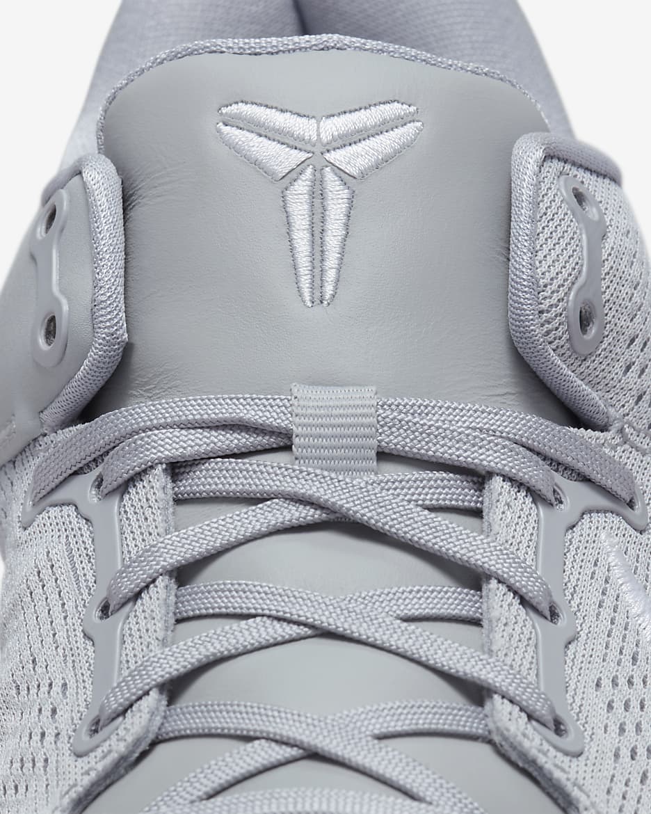 รองเท้าบาสเก็ตบอล Kobe VIII Protro - Wolf Grey/Wolf Grey/ขาว