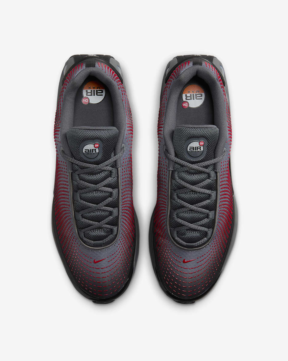 Nike Air Max DN Shoes - Black/Iron Grey/University Red