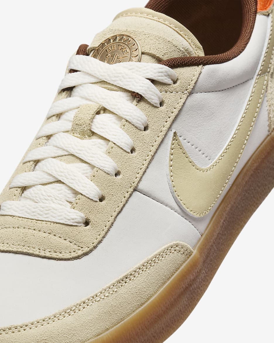 Nike Killshot 2 Leather Men's Shoes - Sail/Gum Light Brown/Safety Orange/Team Gold