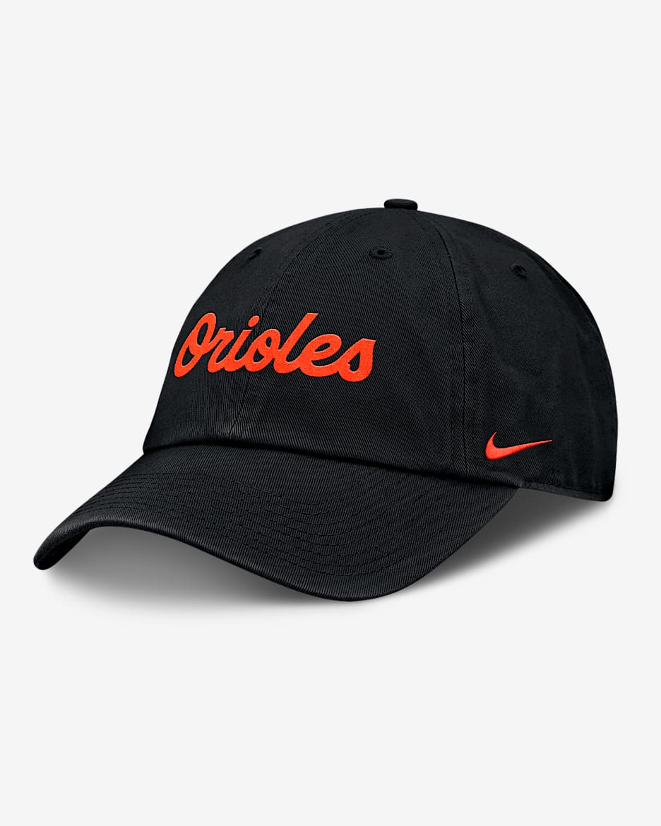 Baltimore Orioles Club Men’s Nike MLB Adjustable Hat - Black
