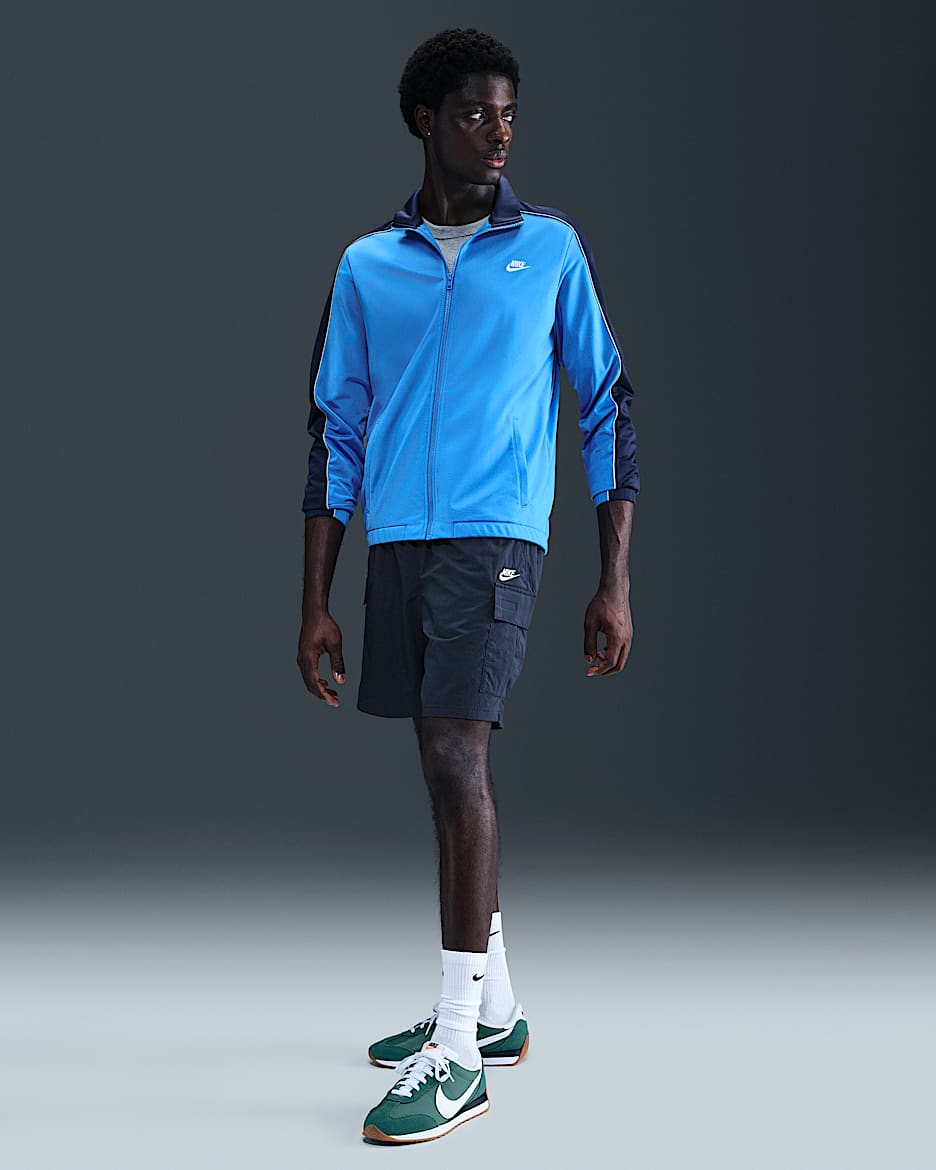 Nike Sportswear Club Pantalón corto funcional - Hombre - Obsidian/Blanco